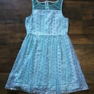Justice Sequined Dress Girl's Size: 12